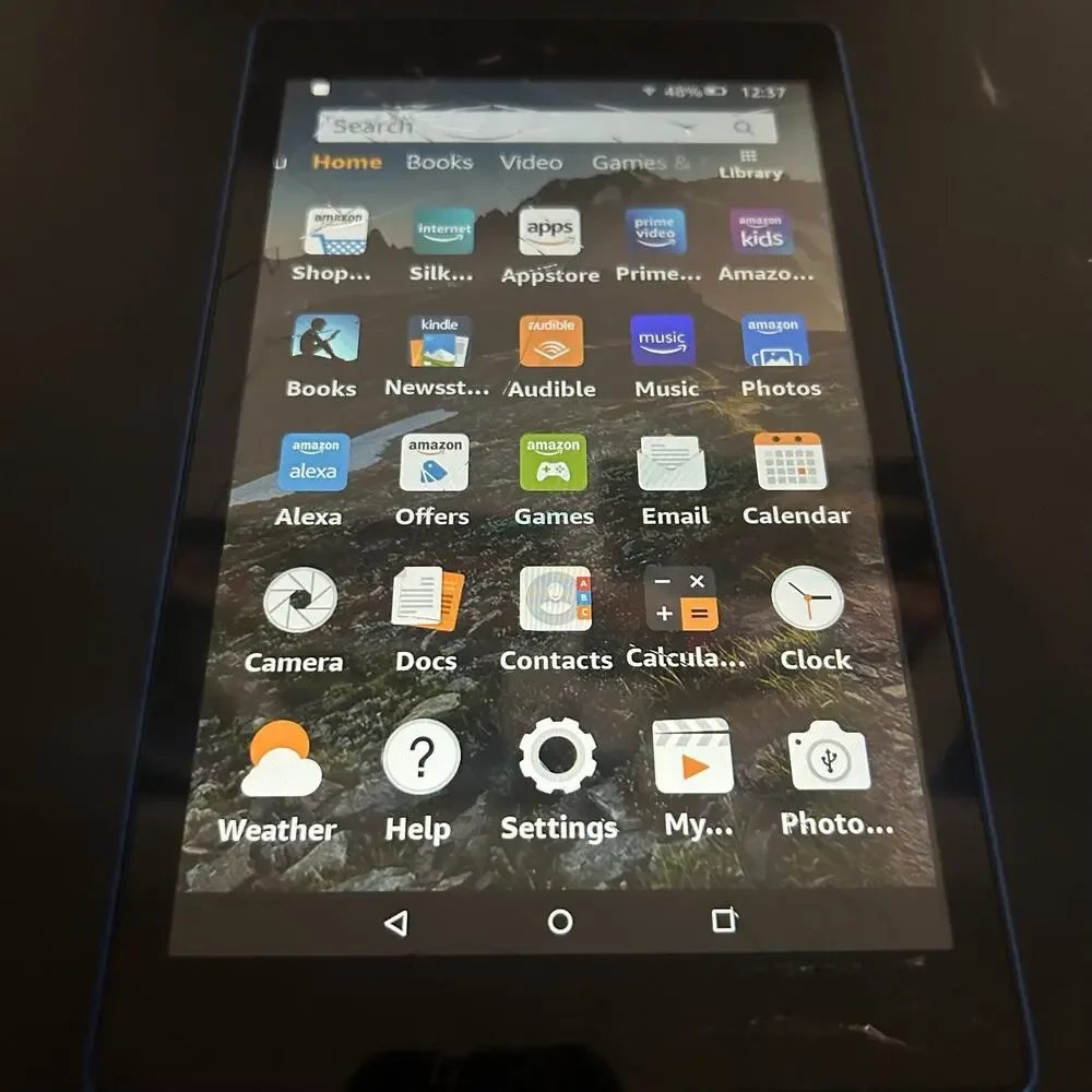 Amazon Fire HD 8 tablet, 8” HD, 64 GB, 30% faster processor, 2022 release, Blue